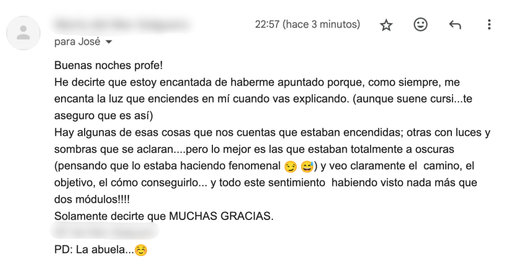 Testimonio del Curso de Evaluación Competencial con IA en jose-david.com