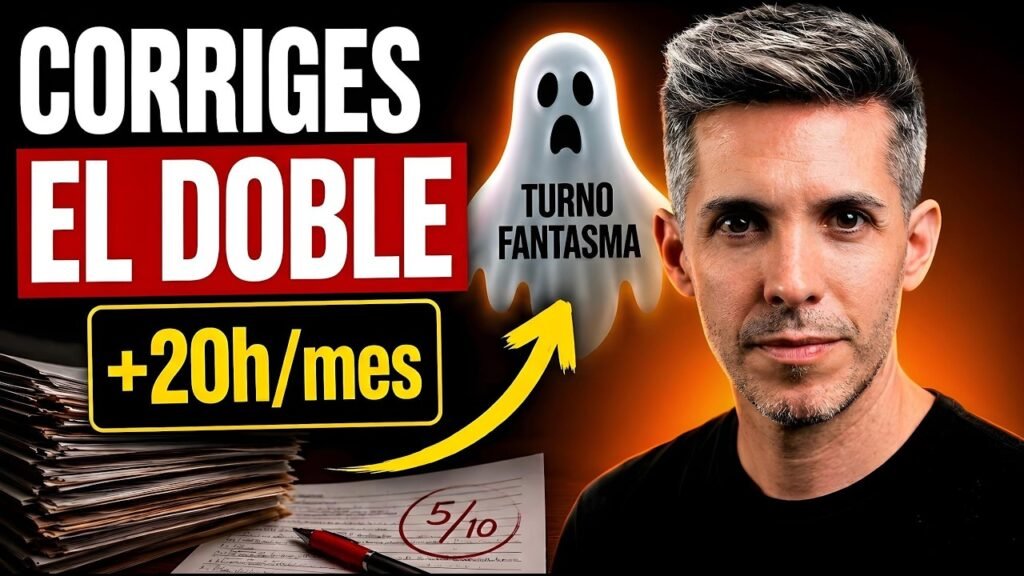 Por qué corriges el DOBLE que hace 10 años (y no es culpa tuya)