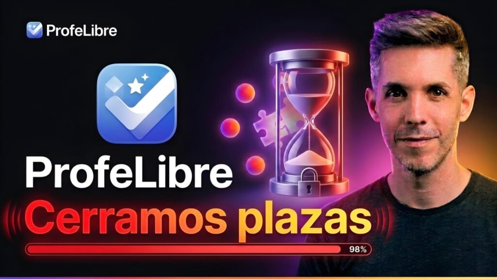 ✅ ProfeLibre | Café con Joseda (cerramos plazas)